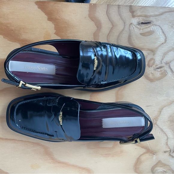 Franco Sarto Guadalupe Slingback Loafer heel - Picture 2 of 4